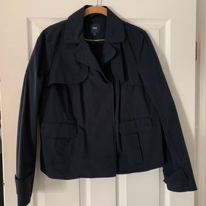 Navy GAP Moto Jacket